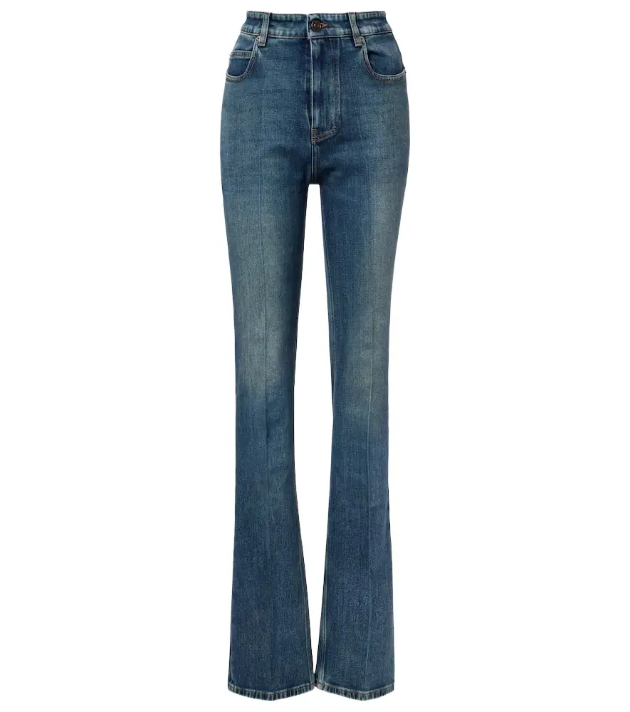 Balenciaga High-rise straight jeans
