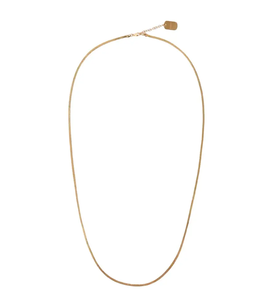 Saint Laurent Engraved necklace