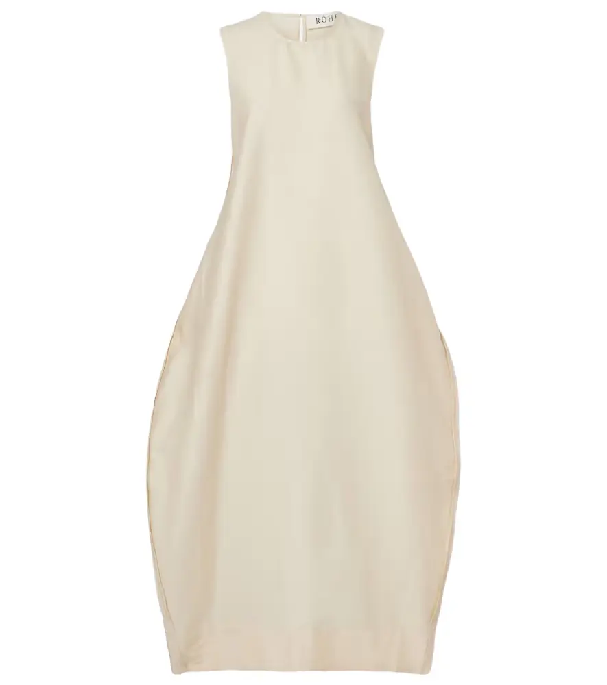 Rohe Róhe Linen and silk-blend maxi dress