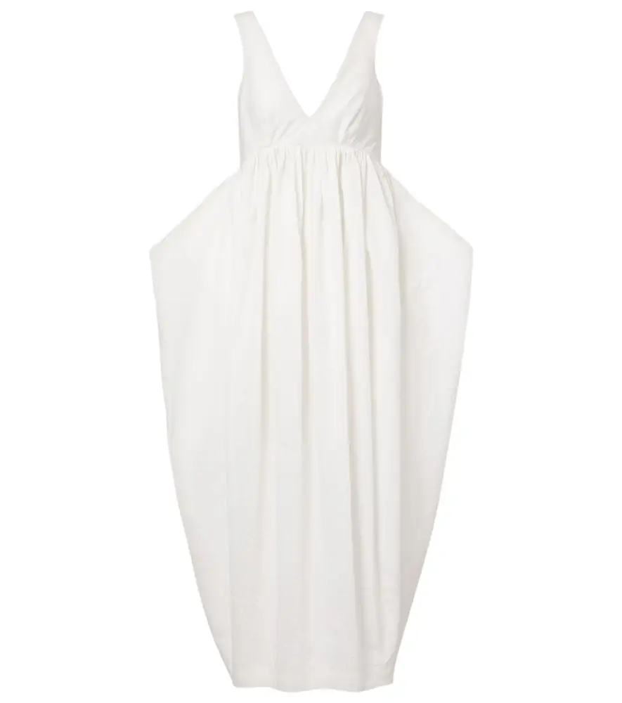 Rohe Róhe Cotton-blend maxi dress