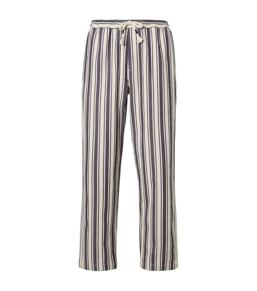 Orlebar Brown Sonoran striped cotton straight pants