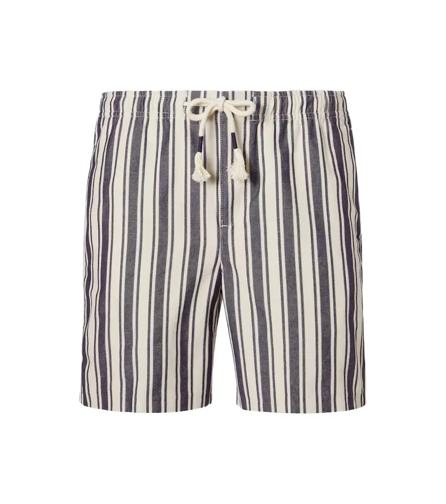 Orlebar Brown Alex striped cotton shorts