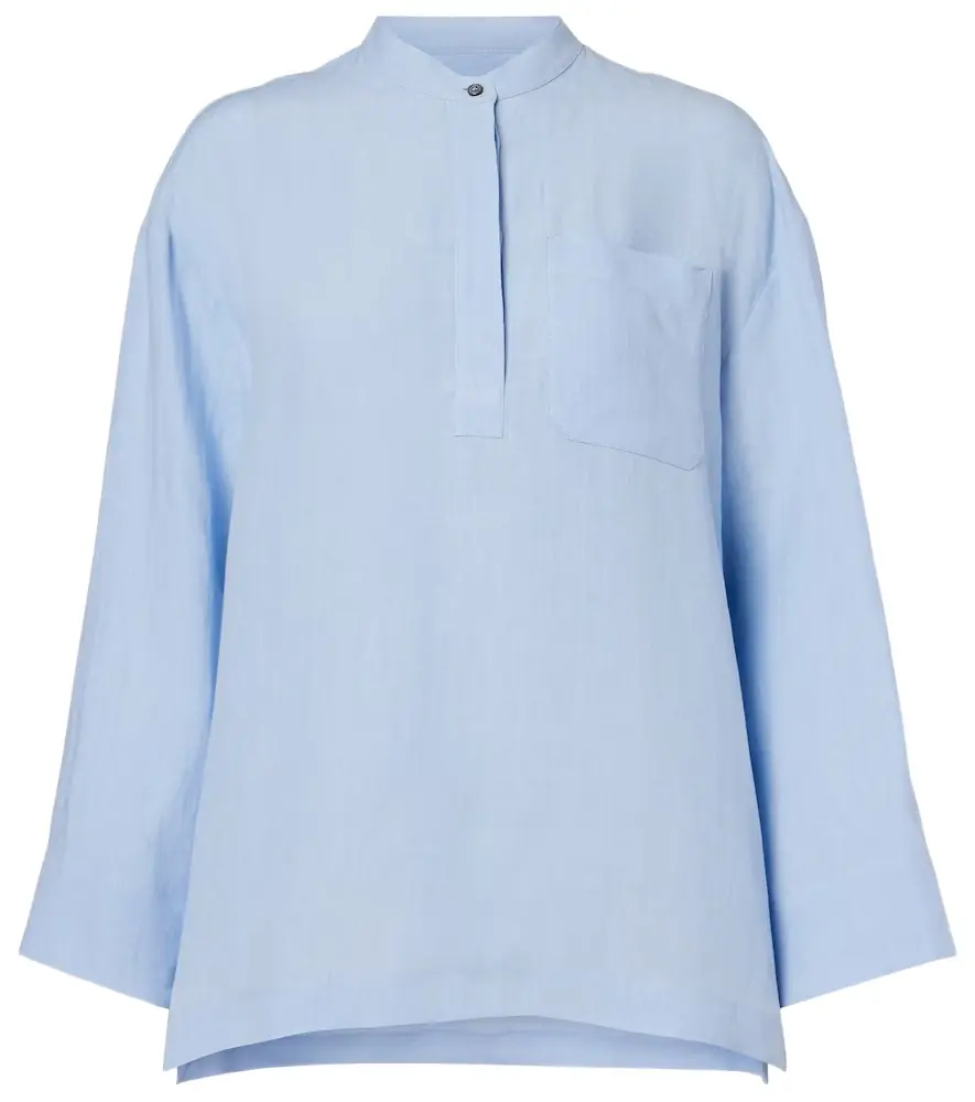 'S Max Mara Cantico linen blouse