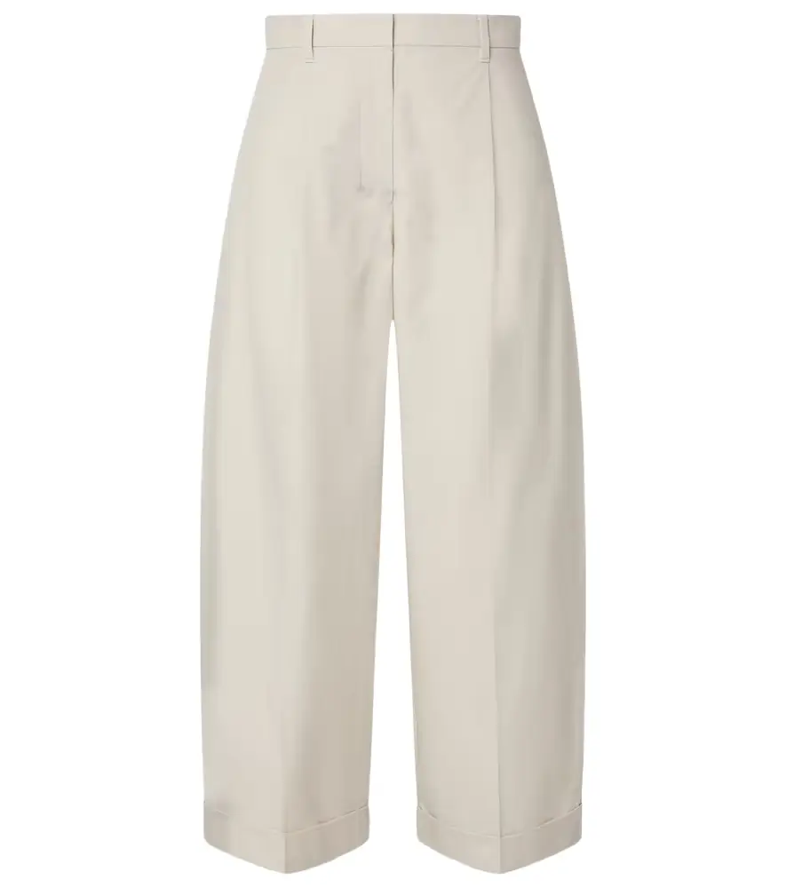 'S Max Mara Danza cotton wide-leg pants