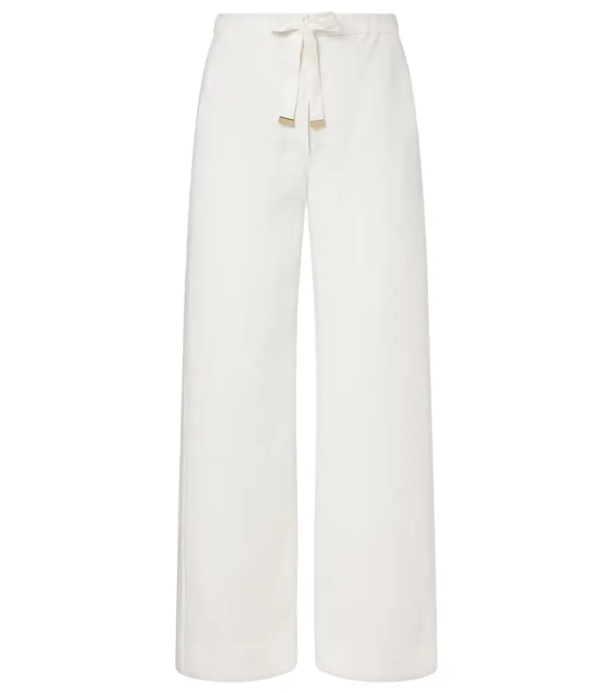 'S Max Mara Amedea linen wide-leg pants