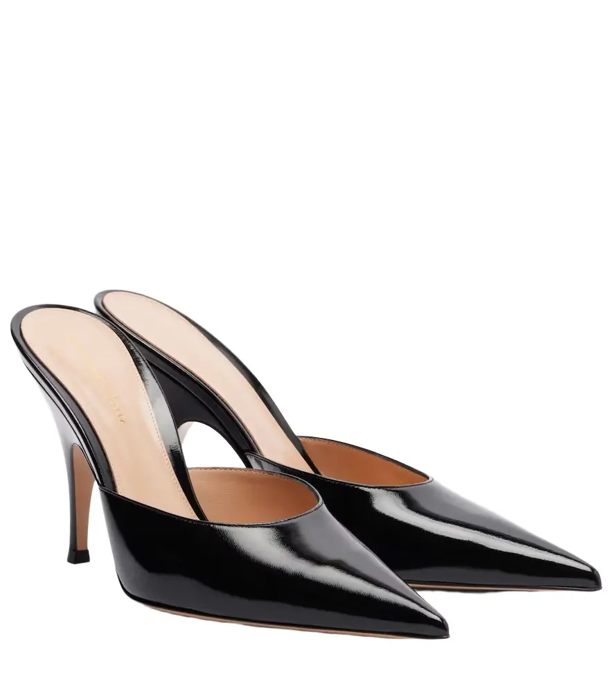 Gianvito Rossi Leather mules