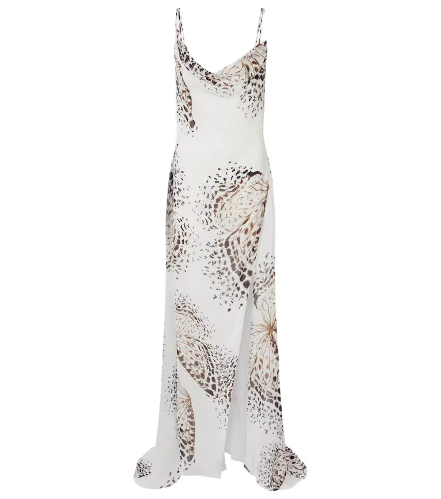 Blumarine Floral maxi dress