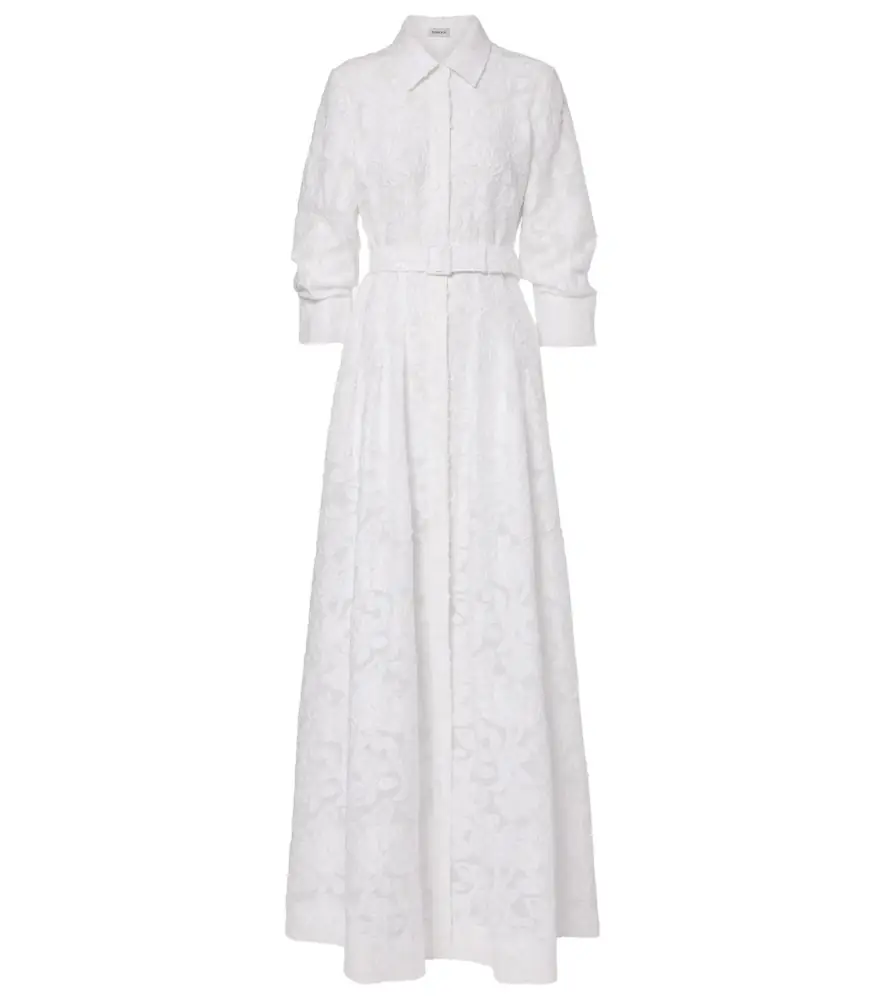 Simkhai Courtney organza jacquard gown