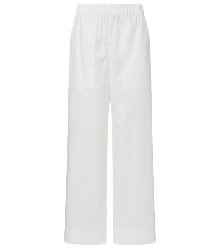 Simkhai Arden cotton-blend wide-leg pants