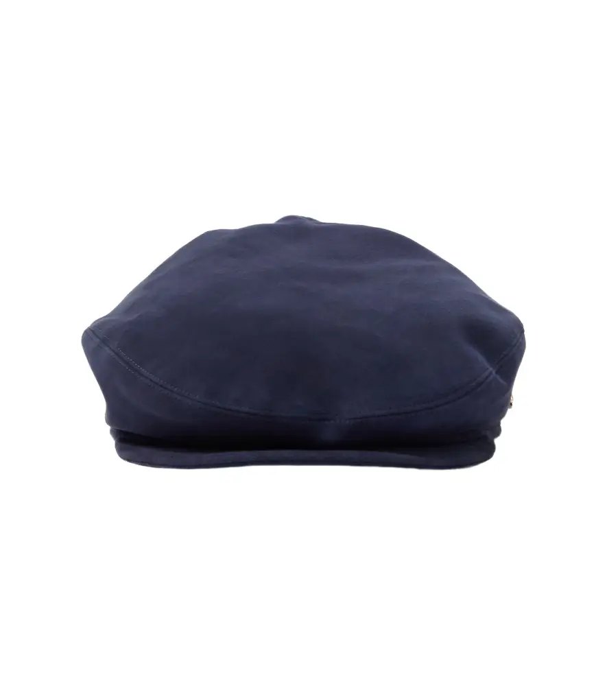 Borsalino Suede newsboy cap