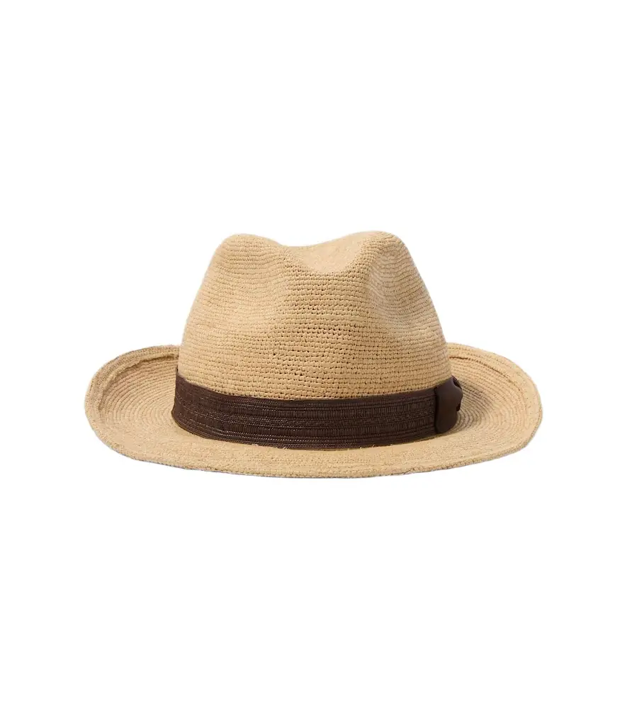 Borsalino Federico straw Panama hat