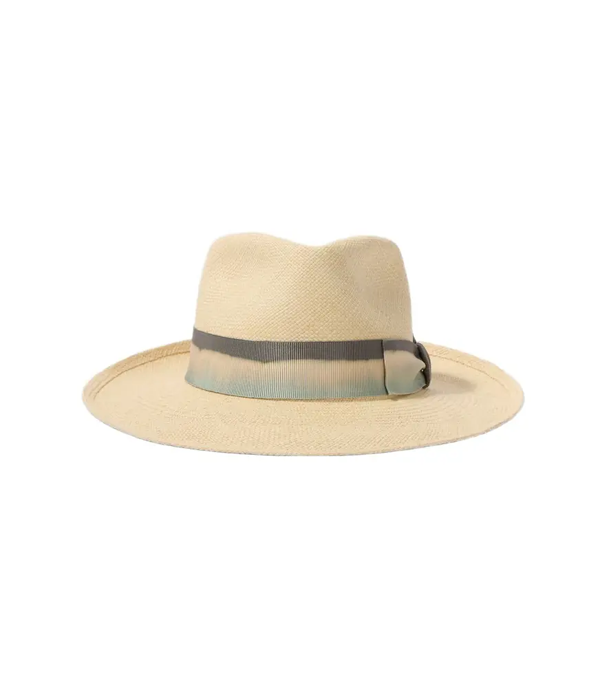 Borsalino Harlem straw Panama hat