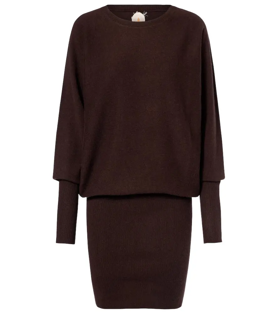 Jardin des Orangers Wool and cashmere sweater dress