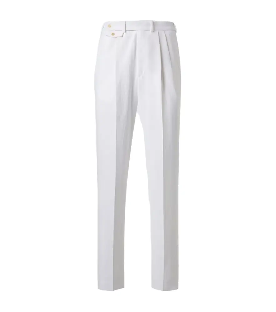Dunhill Linen tapered pants