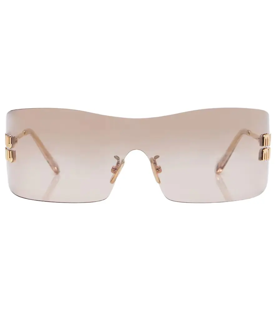 Miu Miu Aube shield sunglasses