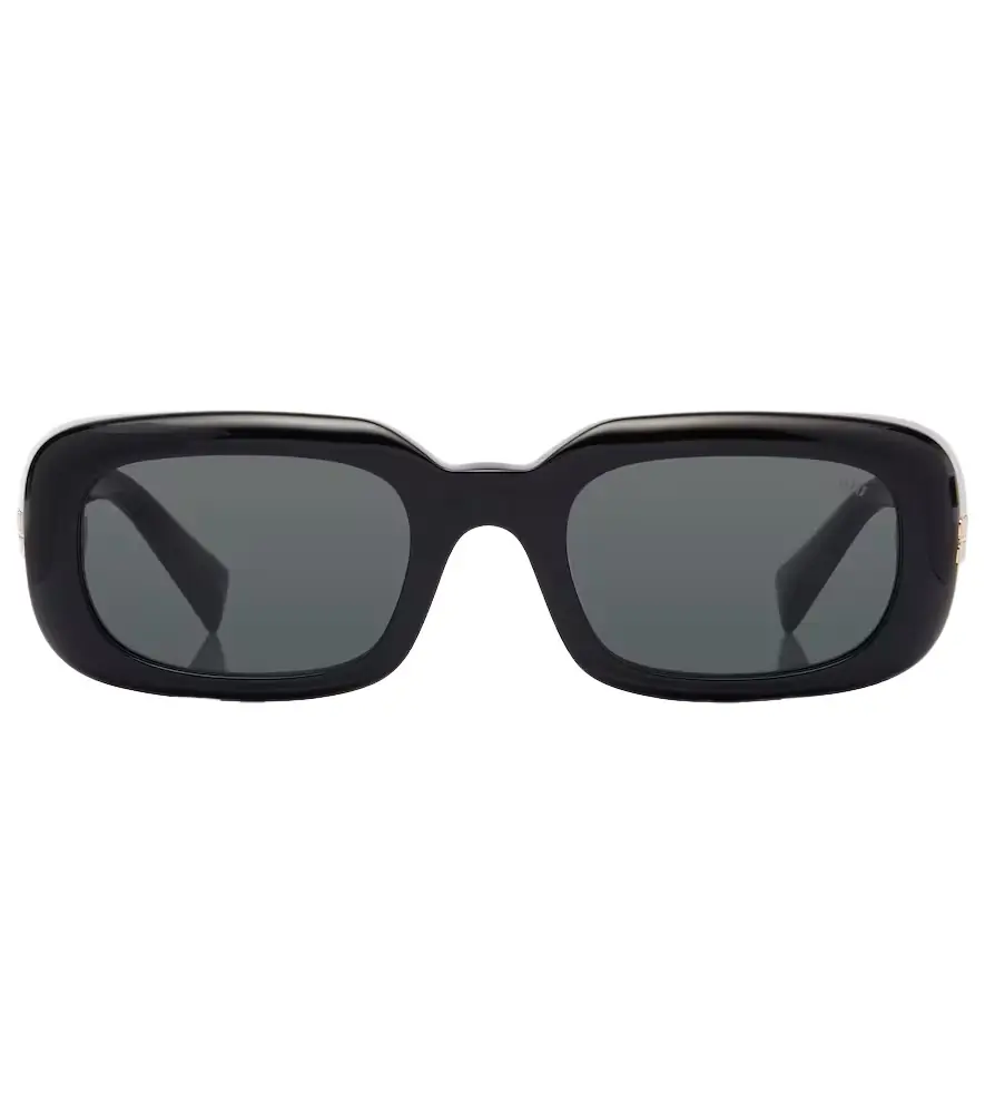 Miu Miu Logo rectangular sunglasses