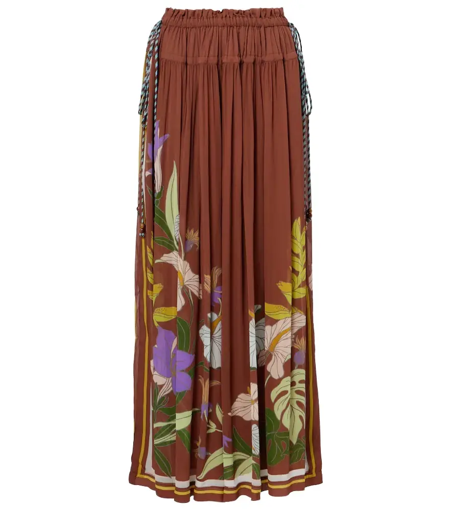 Alemais Alémais Alfie floral wide-leg pants
