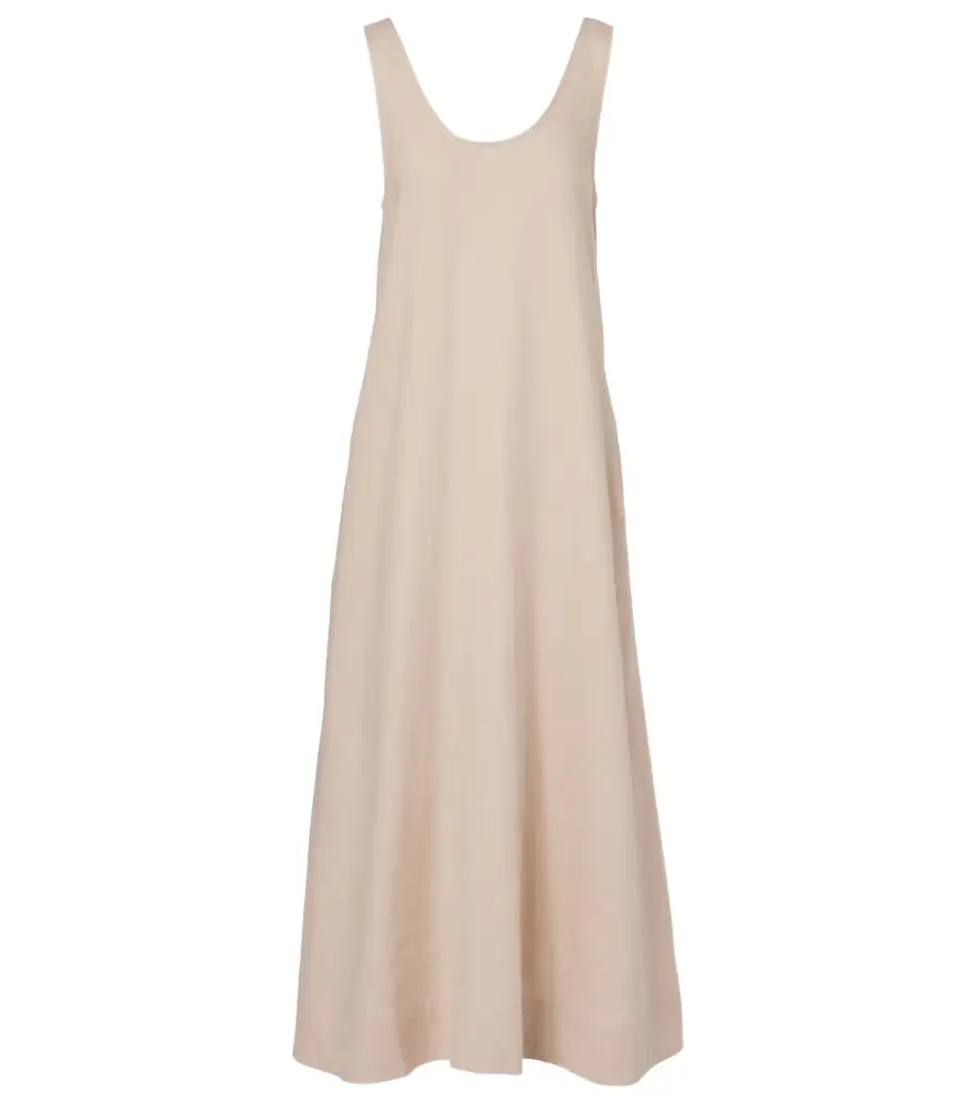 Asceno Capri linen maxi dress
