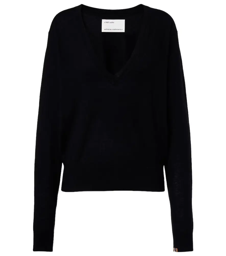 Extreme Cashmere N°467 Collin wool and cashmere sweater