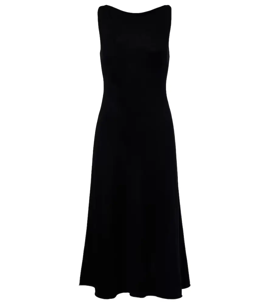Extreme Cashmere N°468 Gabrielle wool-blend midi dress