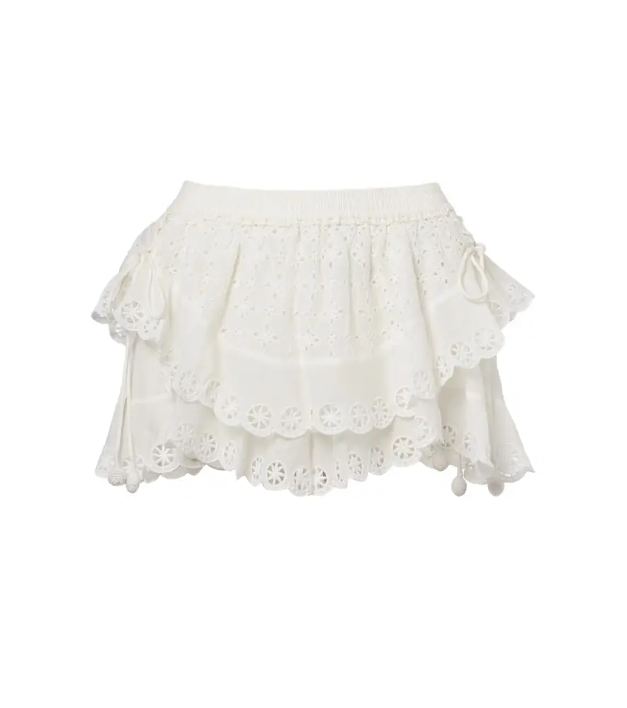Isabel Marant Neis cotton and silk shorts