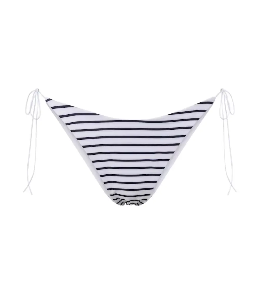 Jade Swim Nyra striped bikini bottoms