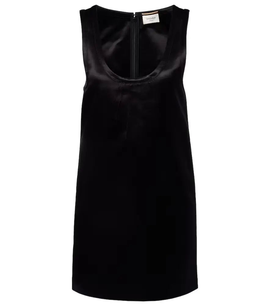 Saint Laurent Satin minidress