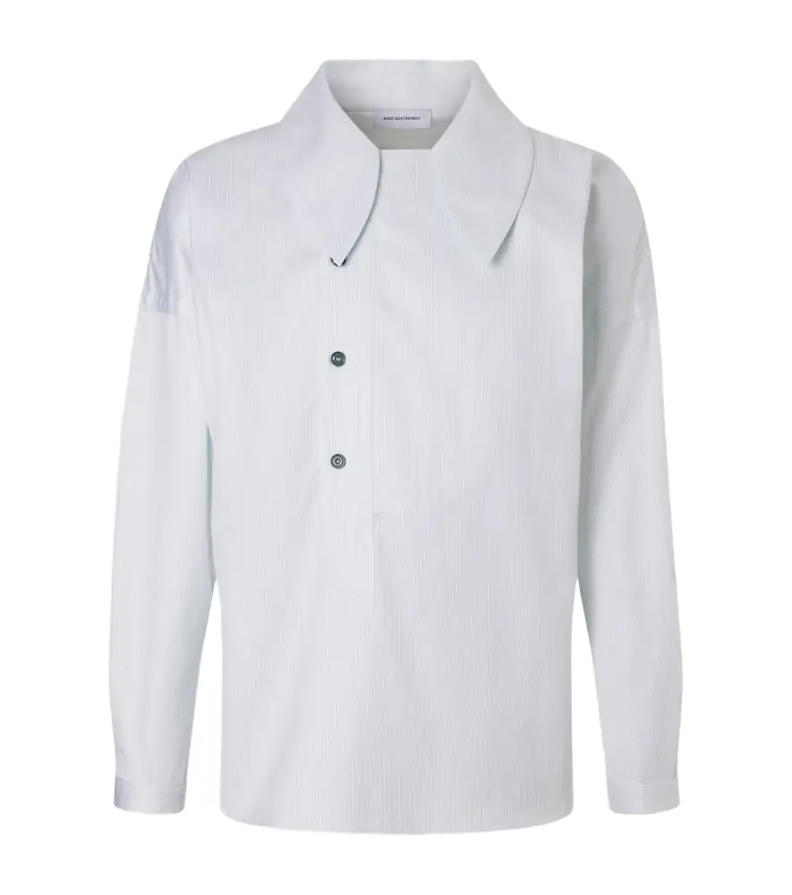 Kiko Kostadinov Kest striped cotton shirt