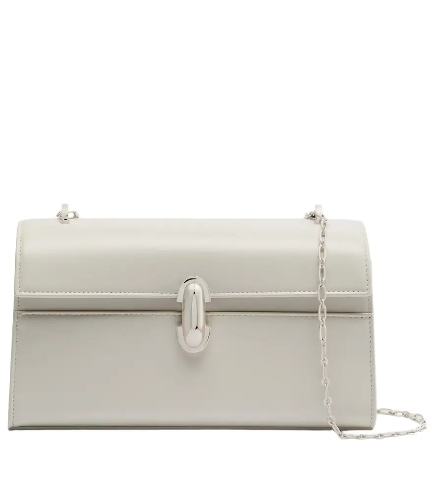 Savette Symmetry Chain Mini leather crossbody bag