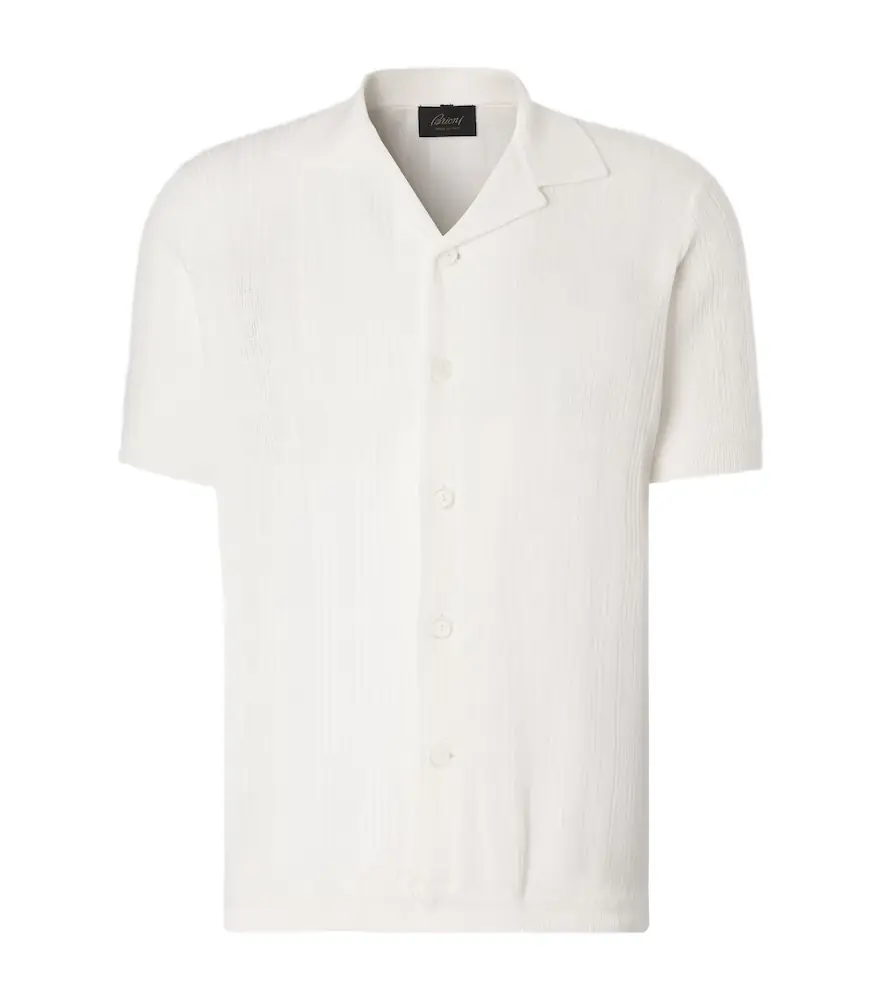 Brioni Linen and cotton shirt