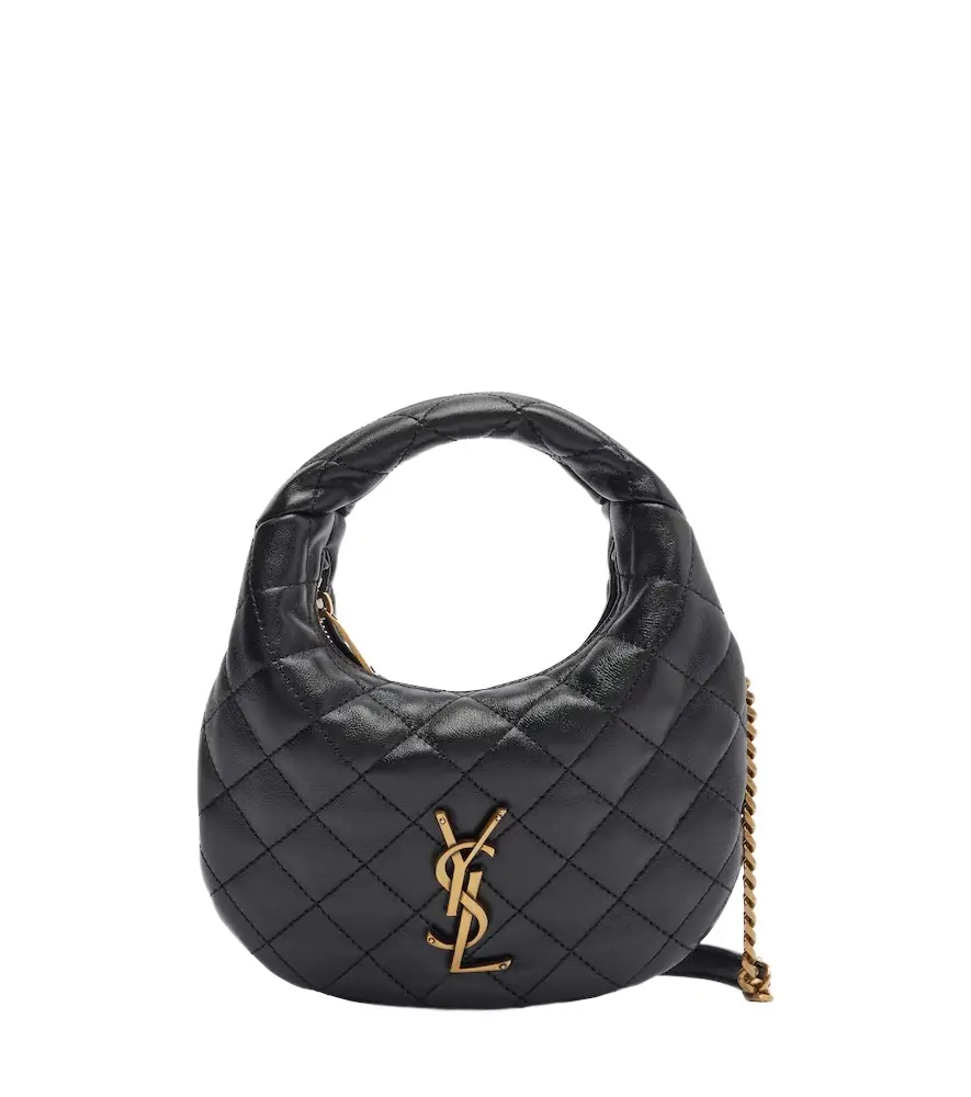 Saint Laurent Icarino Mini quilted leather top-handle bag