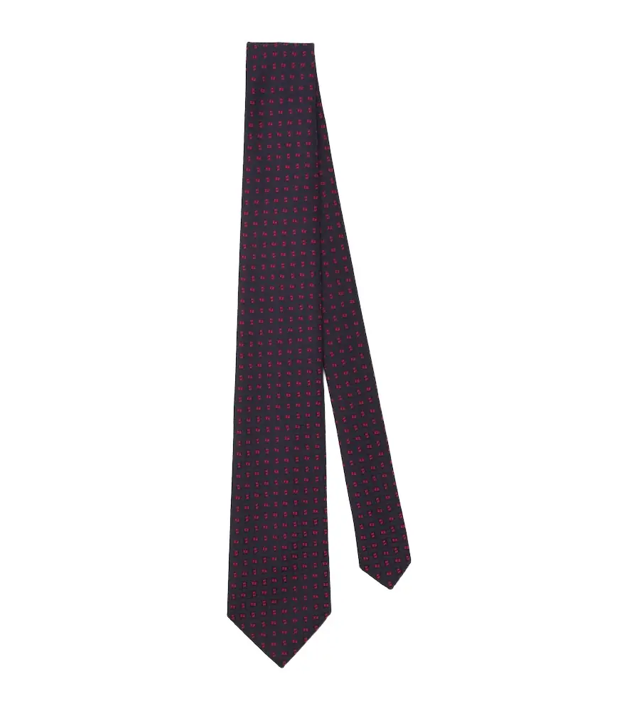 Charvet Silk jacquard tie