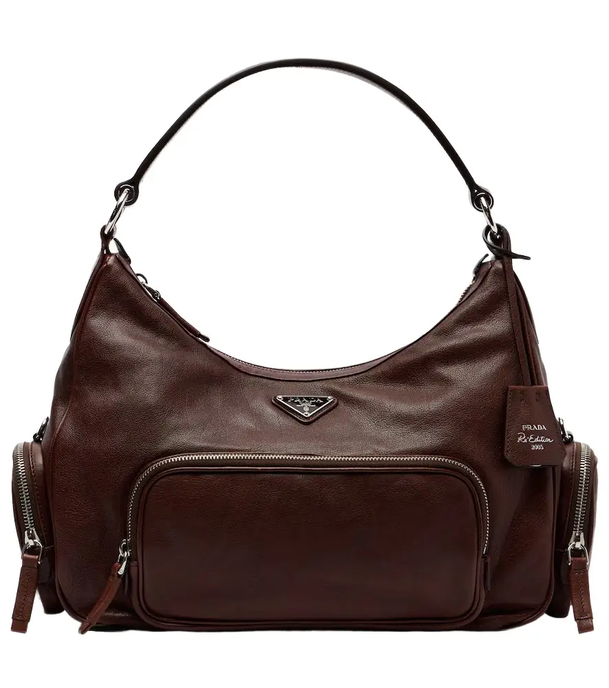 Prada Medium leather shoulder bag