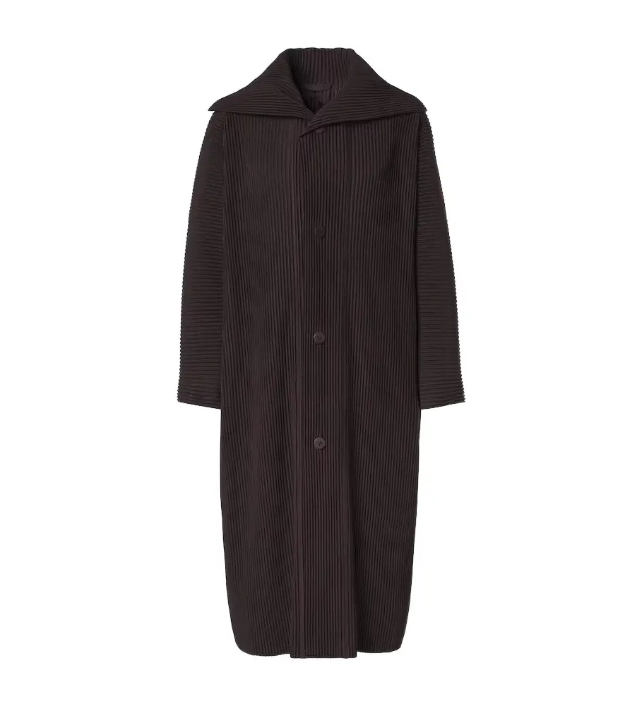 Homme Plisse Issey Miyake Homme Plissé Issey Miyake Monthly Colors pleated coat