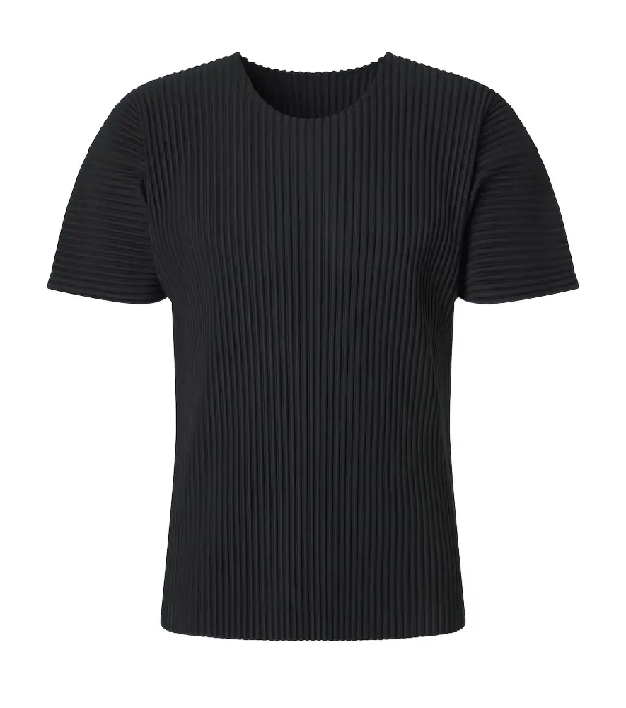 Homme Plisse Issey Miyake Homme Plissé Issey Miyake Basics pleated T-shirt