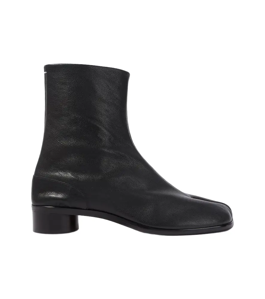 Maison Margiela Tabi leather ankle boots
