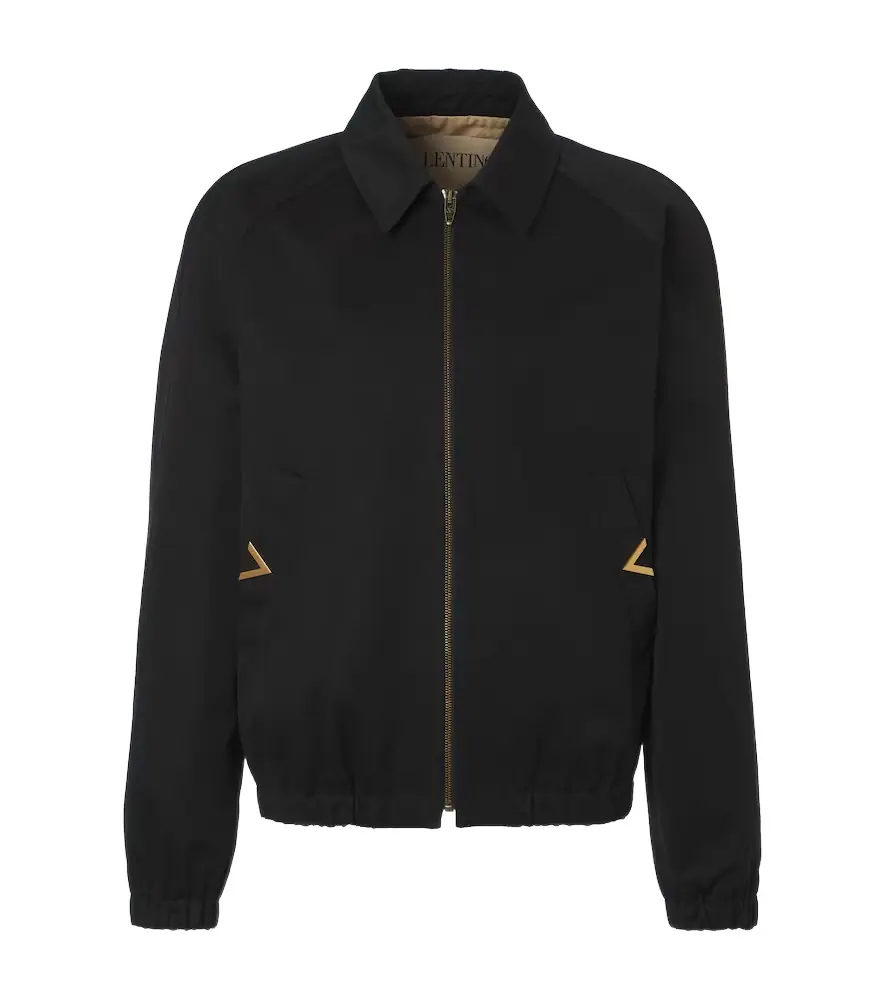 Valentino VGold cotton blouson jacket