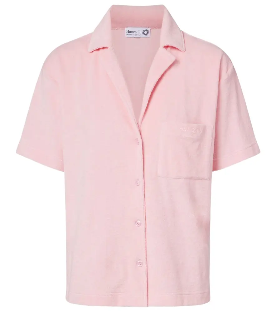 Hunza G Resort cotton terry shirt