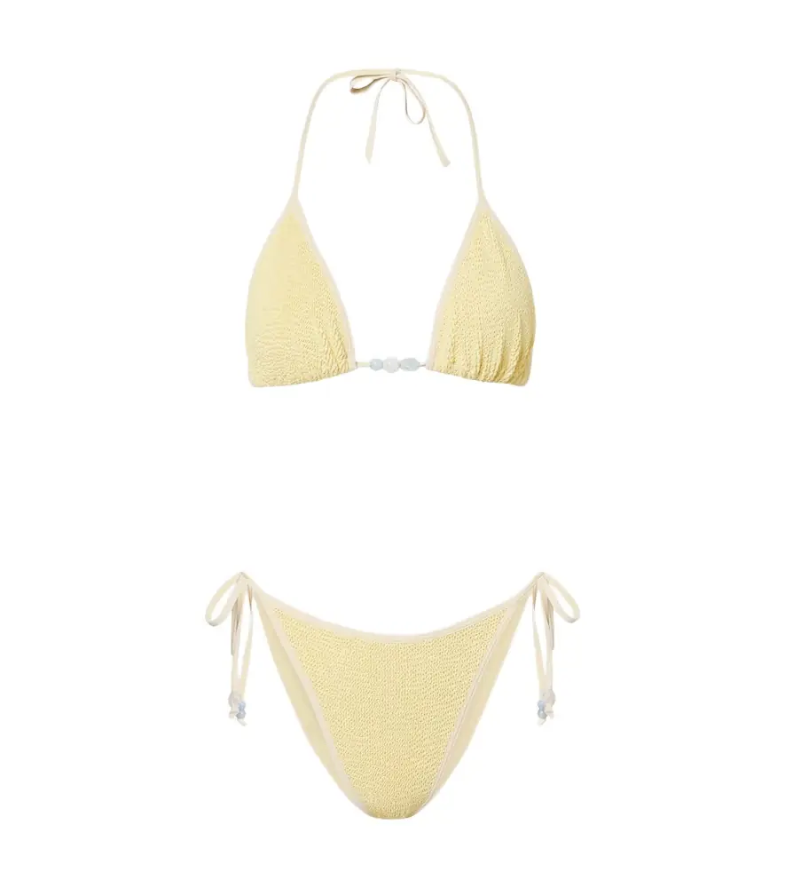 Hunza G Gina beaded bikini
