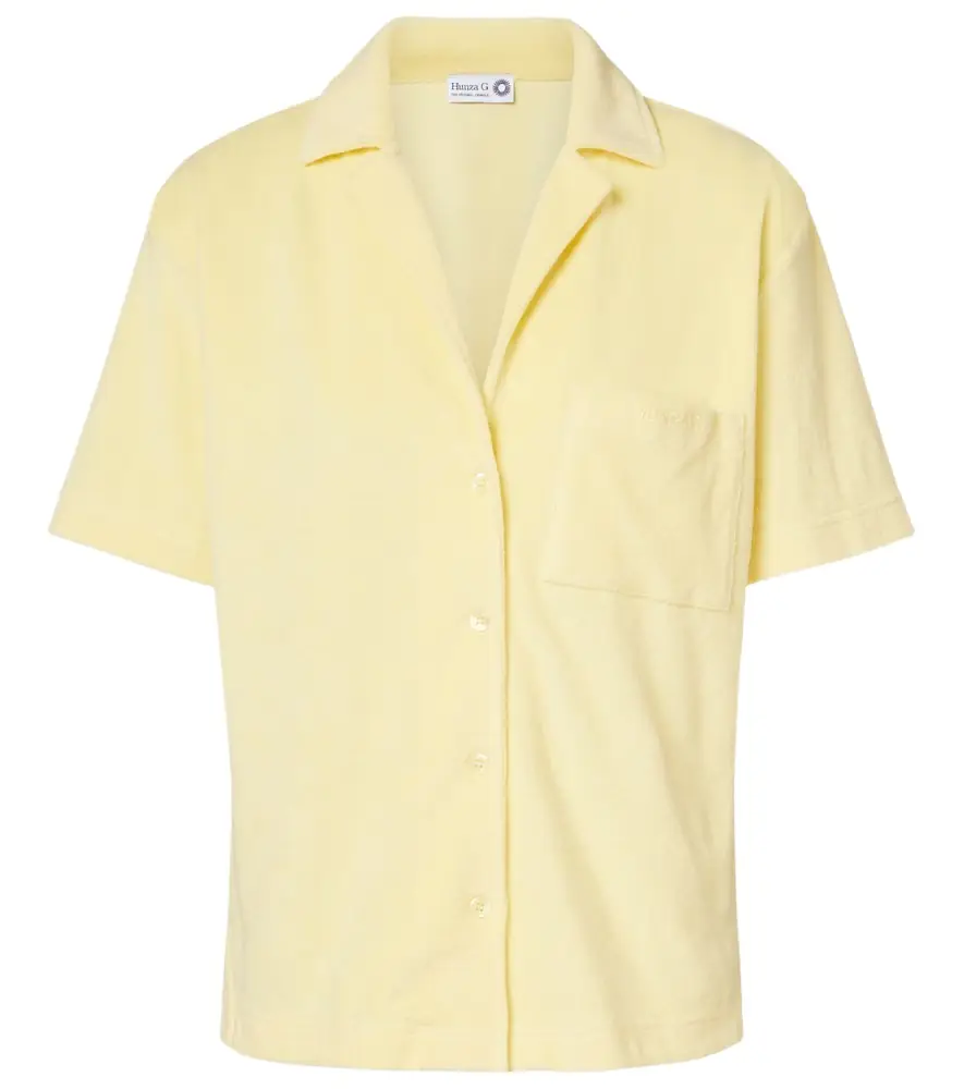 Hunza G Resort cotton terry shirt