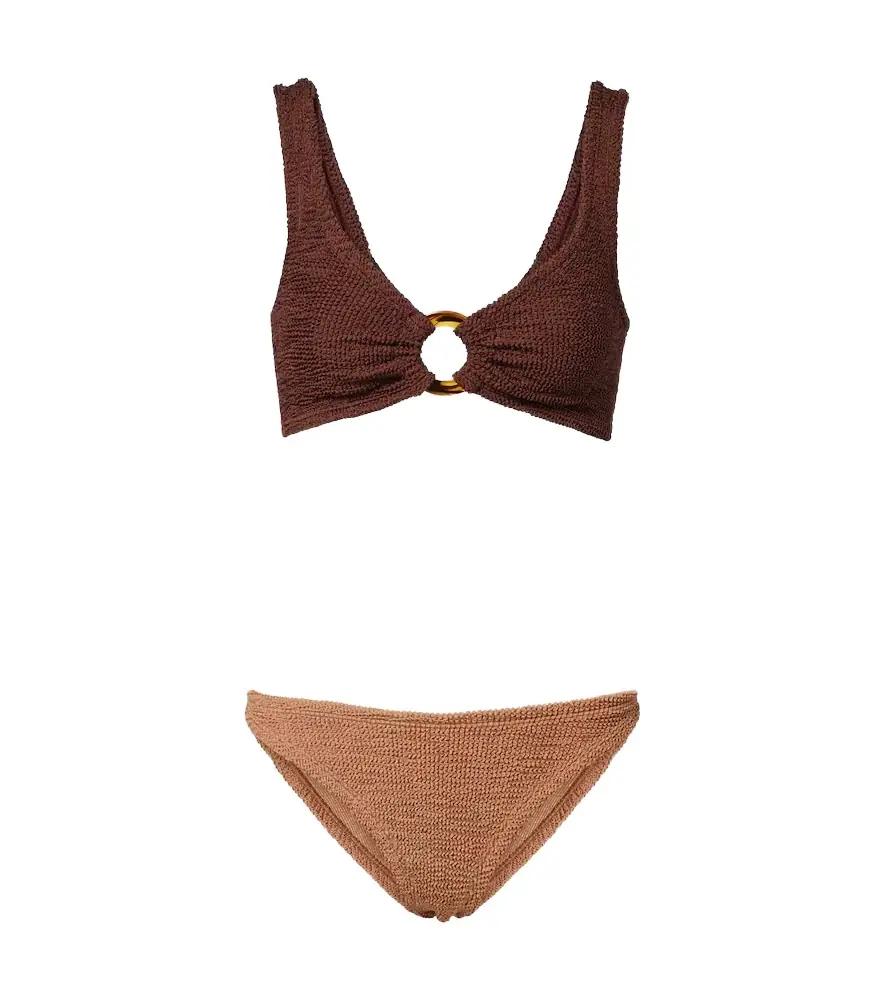 Hunza G Julia ring-detail bikini
