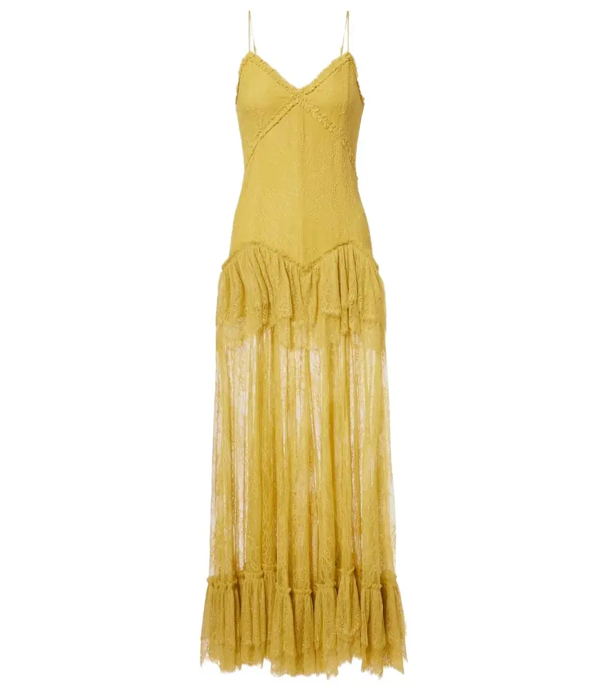 De La Vali Kala lace maxi dress