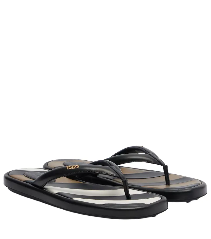 Tod's Leather thong sandals