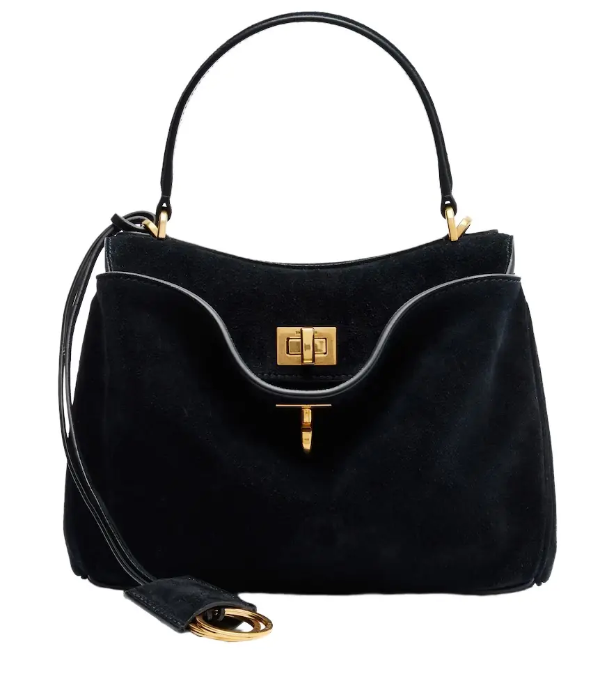 Balenciaga Rodeo Mini suede top-handle bag - Women's Bags