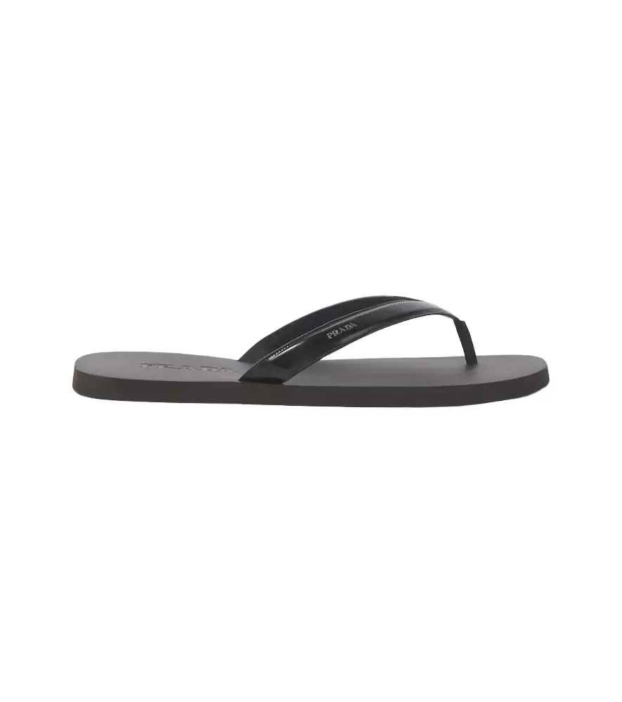 Prada Leather thong sandals