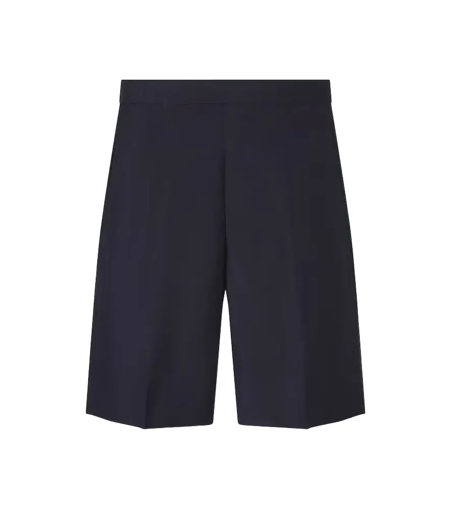 Prada Wool and mohair Bermuda shorts