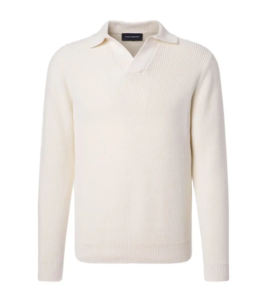 Thom Sweeney Cotton polo shirt