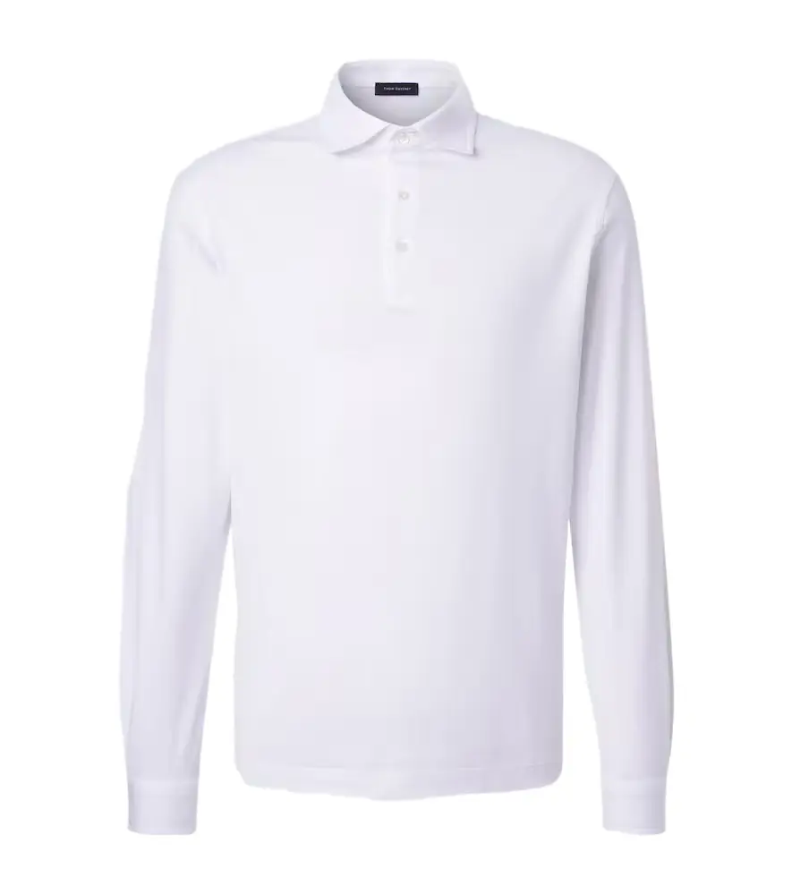 Thom Sweeney Cotton polo shirt