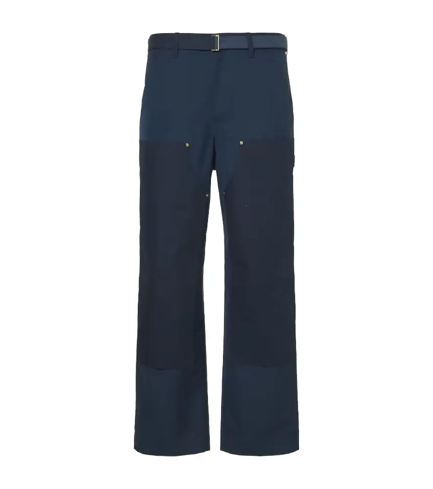 Sacai Belted wide-leg pants