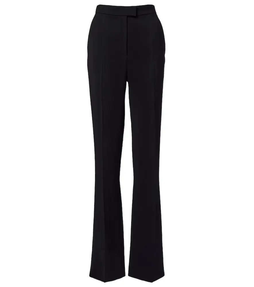 Valentino Crêpe straight pants